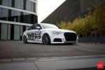 Audi S3 Sedan on Vossen Wheels (VFS10) 2017 года